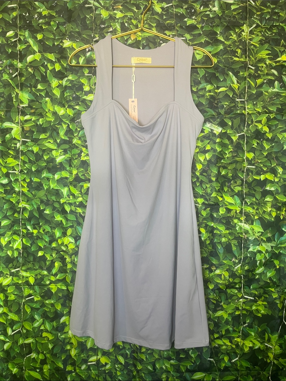Qinsen Lavender Tennis Dress
